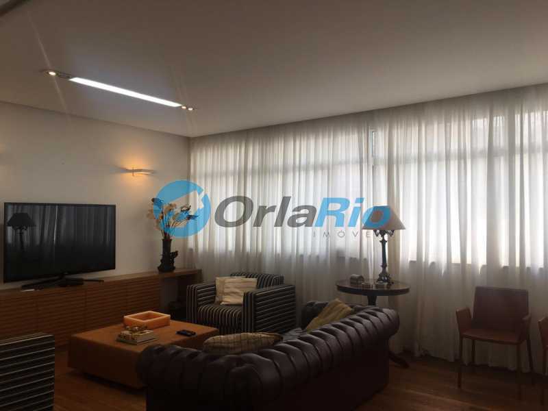 Conheça SALA do imóvel - Cobertura à venda Avenida Vieira Souto, Ipanema, Rio de Janeiro - R$ 8.390.000 - OLCO40019 - 3 SALA - 3
