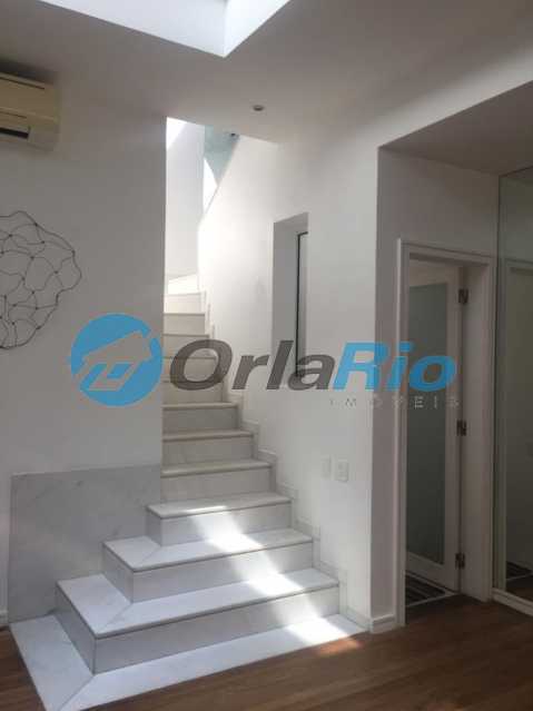 Conheça SALA ACESSO AO 2º PISO do imóvel - Cobertura à venda Avenida Vieira Souto, Ipanema, Rio de Janeiro - R$ 8.390.000 - OLCO40019 - 6 SALA ACESSO AO 2º PISO - 6