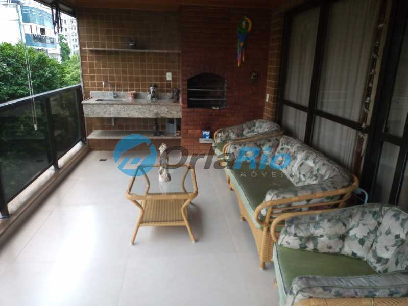 Conheça VARANDA do imóvel - Apartamento à venda Rua Barão de Lucena, Botafogo, Rio de Janeiro - R$ 2.350.000 - OLAP40104 - 1 VARANDA - 1