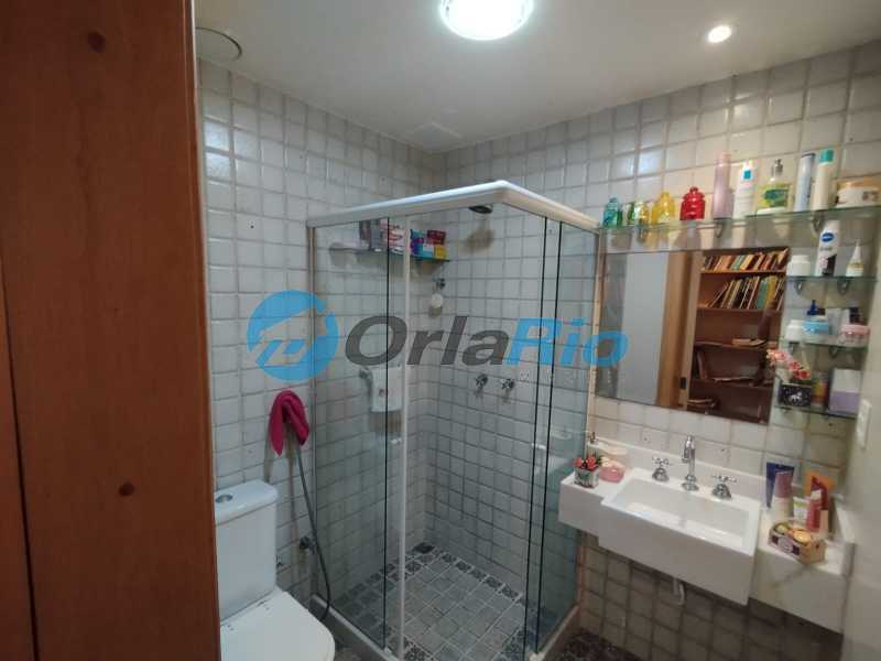 Conheça banheiro suíte 2 do imóvel - Apartamento à venda Avenida Nossa Senhora de Copacabana, Leme, Rio de Janeiro - R$ 2.490.000 - OLAP30412 - 21 banheiro suíte 2 - 21