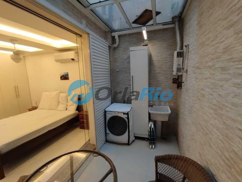 Conheça VARANDA do imóvel - Kitnet/Conjugado 48m² à venda Rua Ronald de Carvalho, Copacabana, Rio de Janeiro - R$ 700.000 - OLKI00122 - 15 VARANDA - 15