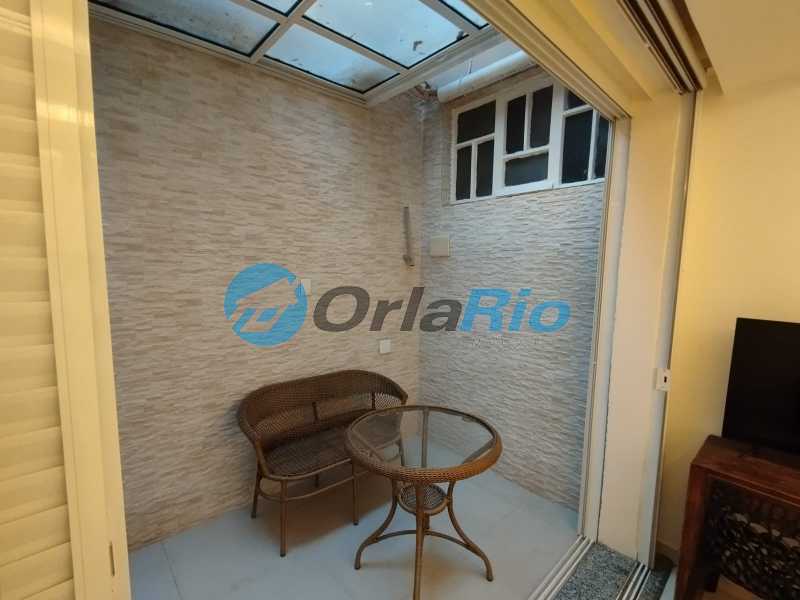 Conheça VARANDA do imóvel - Kitnet/Conjugado 48m² à venda Rua Ronald de Carvalho, Copacabana, Rio de Janeiro - R$ 700.000 - OLKI00122 - 18 VARANDA - 18