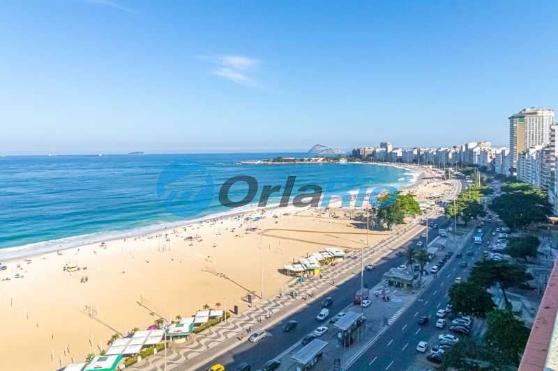 Conheça Vista do terraço do imóvel - Cobertura à venda Avenida Atlântica, Copacabana, Rio de Janeiro - R$ 13.175.000 - OLCO40028 - 2 Vista do terraço - 2