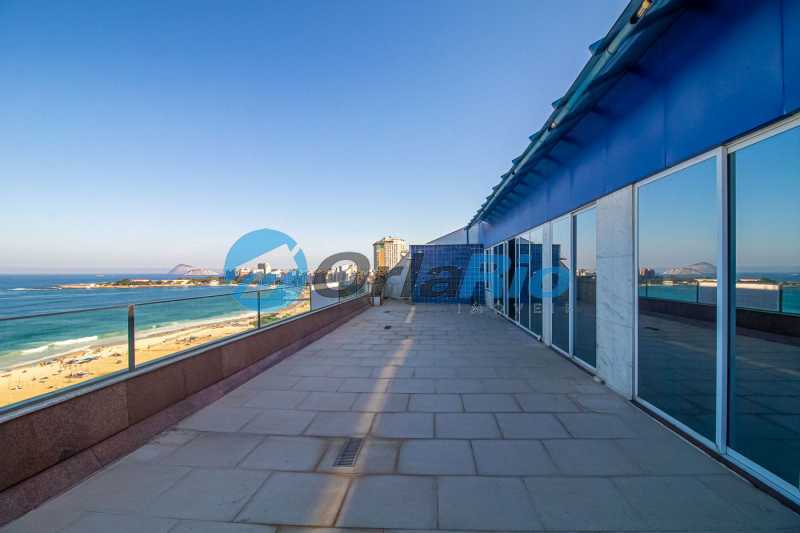 Conheça Terraço do imóvel - Cobertura à venda Avenida Atlântica, Copacabana, Rio de Janeiro - R$ 13.175.000 - OLCO40028 - 3 Terraço - 3