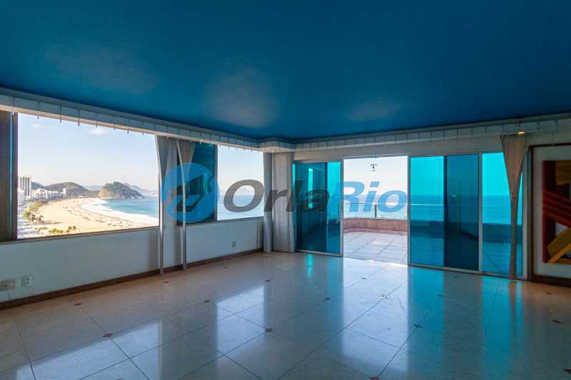Conheça Sala do imóvel - Cobertura à venda Avenida Atlântica, Copacabana, Rio de Janeiro - R$ 13.175.000 - OLCO40028 - 5 Sala - 5