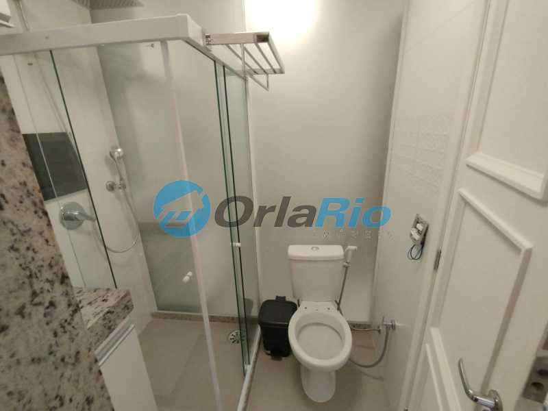 Conheça banheiro social do imóvel - Apartamento à venda Avenida Bartolomeu Mitre, Leblon, Rio de Janeiro - R$ 1.450.000 - OLAP20379 - 14 banheiro social - 14