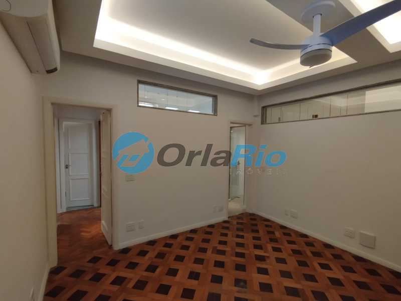 Conheça sala do imóvel - Apartamento à venda Avenida Bartolomeu Mitre, Leblon, Rio de Janeiro - R$ 1.450.000 - OLAP20379 - 1 sala - 1