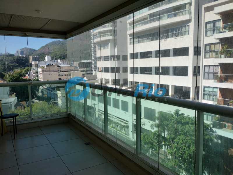 Conheça Varanda do imóvel - Apartamento à venda Rua Conde de Irajá, Botafogo, Rio de Janeiro - R$ 1.269.000 - OLAP20407 - 1 Varanda - 1
