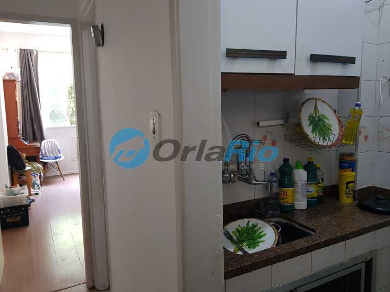 Conheça Cozinha/Circulação do imóvel - Kitnet/Conjugado 22m² à venda Avenida Nossa Senhora de Copacabana, Copacabana, Rio de Janeiro - R$ 490.000 - OLKI00143 - 18 Cozinha/Circulação - 18