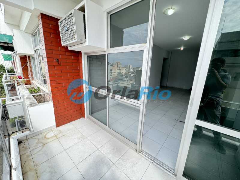 Conheça Varanda do imóvel - Apartamento à venda Rua Marechal Mascarenhas de Morais, Copacabana, Rio de Janeiro - R$ 903.000 - OLAP10284 - 3 Varanda - 3