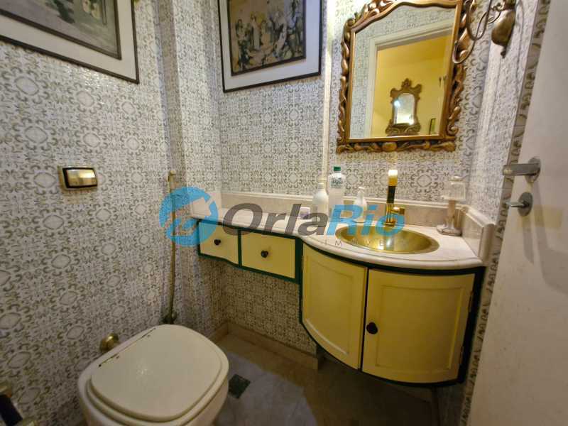 Conheça 12-lavabo do imóvel - Apartamento à venda Rua Roberto Dias Lópes, Leme, Rio de Janeiro - R$ 1.380.000 - OLAP20452 - 12 12-lavabo - 12