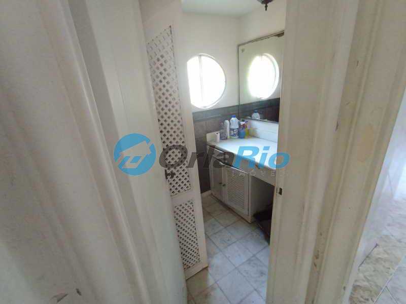 Conheça lavabo do imóvel - Casa à venda Rua General Ribeiro da Costa, Leme, Rio de Janeiro - R$ 3.200.000 - OLCA40004 - 27 lavabo - 27