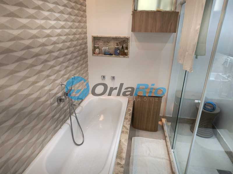 Conheça 12 banheiro social. do imóvel - Apartamento à venda Rua Gustavo Sampaio, Leme, Rio de Janeiro - R$ 970.000 - OLAP20494 - 9 12 banheiro social. - 9