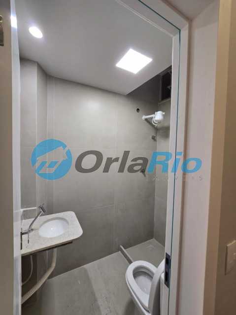 Conheça Banheiro do imóvel - Kitnet/Conjugado 36m² à venda Rua Gustavo Sampaio, Leme, Rio de Janeiro - R$ 700.000 - OLKI00166 - 19 Banheiro - 19