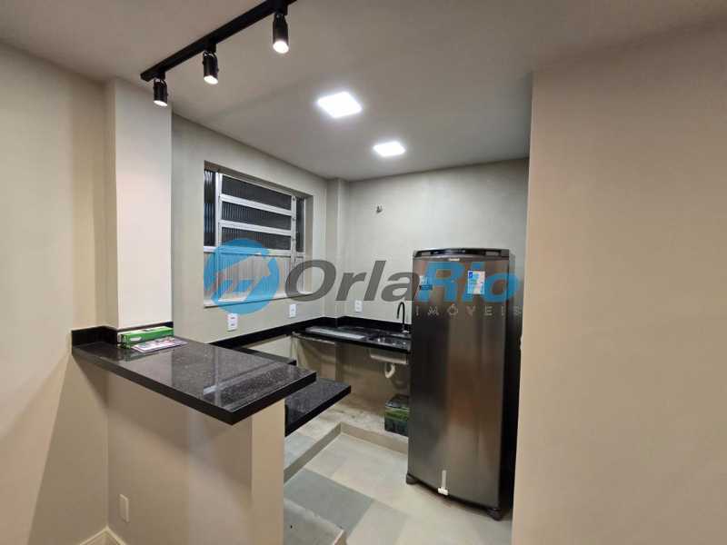 Conheça cozinha do imóvel - Kitnet/Conjugado 36m² à venda Rua Gustavo Sampaio, Leme, Rio de Janeiro - R$ 700.000 - OLKI00166 - 14 cozinha - 14