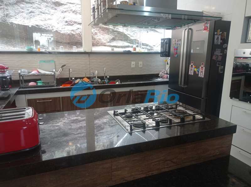 Conheça COPA E COZINHA do imóvel - Casa à venda Rua Marechal Cantuária, Urca, Rio de Janeiro - R$ 2.900.000 - OLCA40005 - 9 COPA E COZINHA - 9