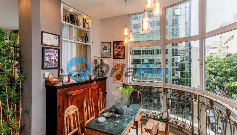 Conheça varanda bar do imóvel - Apartamento 3 quartos à venda Copacabana, Rio de Janeiro - R$ 2.500.000 - OLAP30768 - 10 varanda bar - 10