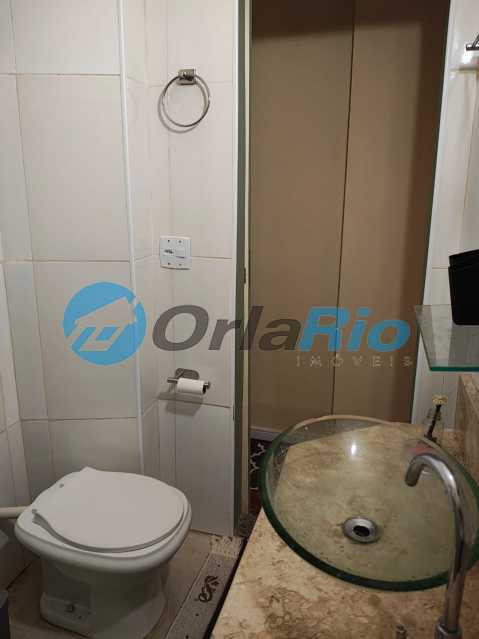Conheça Banheiro do imóvel - Kitnet/Conjugado 38m² à venda Avenida Nossa Senhora de Copacabana, Copacabana, Rio de Janeiro - R$ 560.000 - OLKI00171 - 16 Banheiro - 16