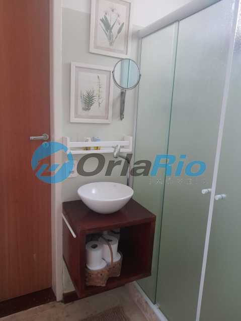 Conheça BANHEIRO PISO 2 do imóvel - Cobertura à venda Rua Gustavo Sampaio, Leme, Rio de Janeiro - R$ 2.600.000 - OLCO40040 - 25 BANHEIRO PISO 2 - 25