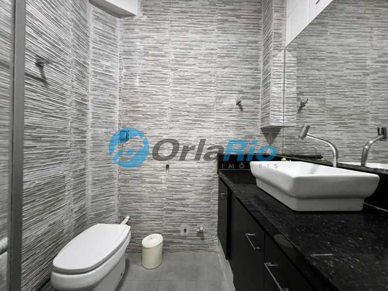 Conheça banheiro social do imóvel - Apartamento à venda Rua Gustavo Sampaio, Leme, Rio de Janeiro - R$ 1.249.000 - OLAP30800 - 17 banheiro social - 17