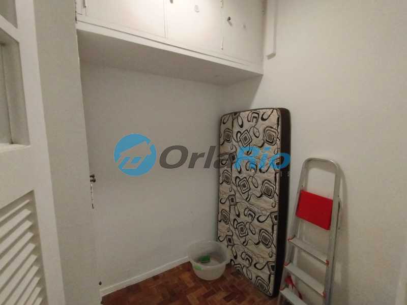 Conheça quarto dependência do imóvel - Apartamento à venda Rua Belfort Roxo, Copacabana, Rio de Janeiro - R$ 900.000 - OLAP20539 - 29 quarto dependência - 29