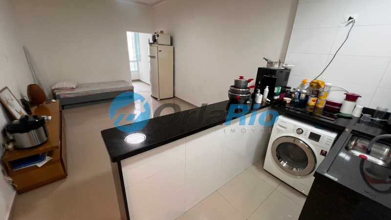 Conheça cozinha americana do imóvel - Apartamento à venda Avenida Princesa Isabel, Copacabana, Rio de Janeiro - R$ 620.000 - OLAP10356 - 11 cozinha americana - 11