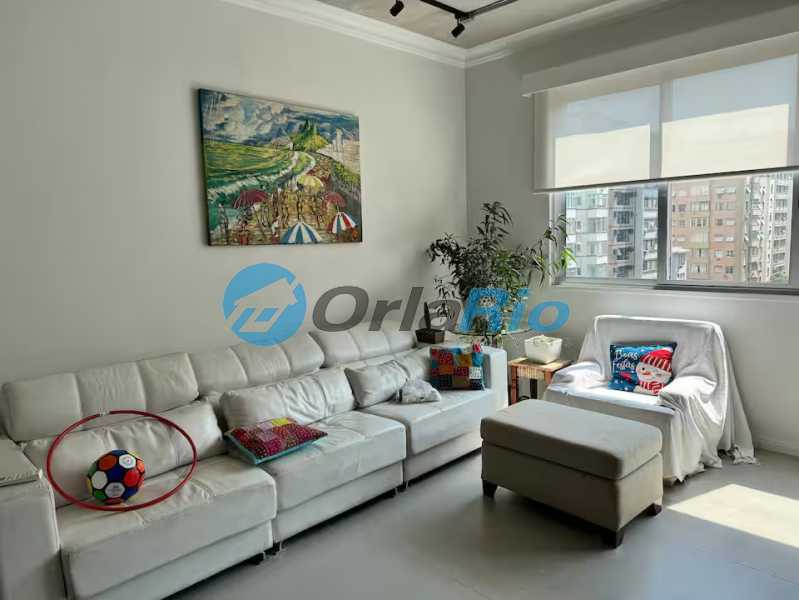 Conheça Sala de Estar do imóvel - Apartamento à venda Avenida Nossa Senhora de Copacabana, Leme, Rio de Janeiro - R$ 1.420.000 - OLAP30830 - 2 Sala de Estar - 2