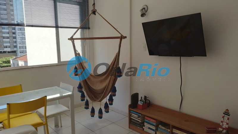 Conheça sala do imóvel - Kitnet/Conjugado 30m² à venda Rua Bolivar, Copacabana, Rio de Janeiro - R$ 680.000 - OLKI00186 - 4 sala - 4