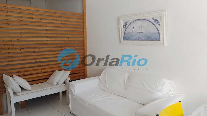 Conheça sala do imóvel - Kitnet/Conjugado 30m² à venda Rua Bolivar, Copacabana, Rio de Janeiro - R$ 680.000 - OLKI00186 - 8 sala - 8