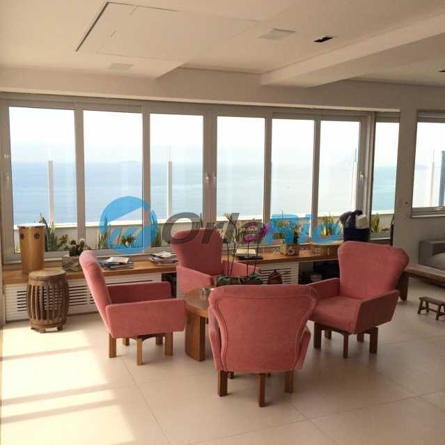 Conheça SALA DE DESCANSO do imóvel - Cobertura à venda Rua Gustavo Sampaio, Leme, Rio de Janeiro - R$ 10.800.000 - OLCO20013 - 17 SALA DE DESCANSO - 17