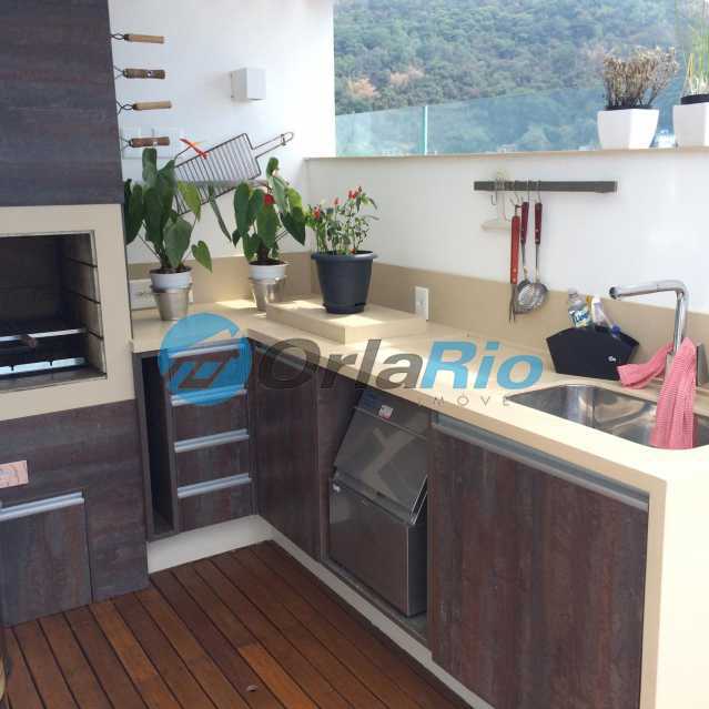Conheça AREA GOURMET do imóvel - Cobertura à venda Rua Gustavo Sampaio, Leme, Rio de Janeiro - R$ 10.800.000 - OLCO20013 - 21 AREA GOURMET - 21