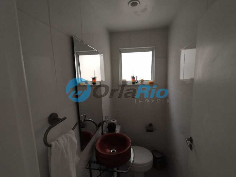 Conheça lavabo do imóvel - Apartamento à venda Rua Bambina, Botafogo, Rio de Janeiro - R$ 1.016.000 - OLAP20581 - 20 lavabo - 20