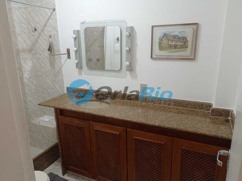 Conheça banheiro social do imóvel - Apartamento à venda Rua Gustavo Sampaio, Leme, Rio de Janeiro - R$ 950.000 - OLAP20592 - 17 banheiro social - 17