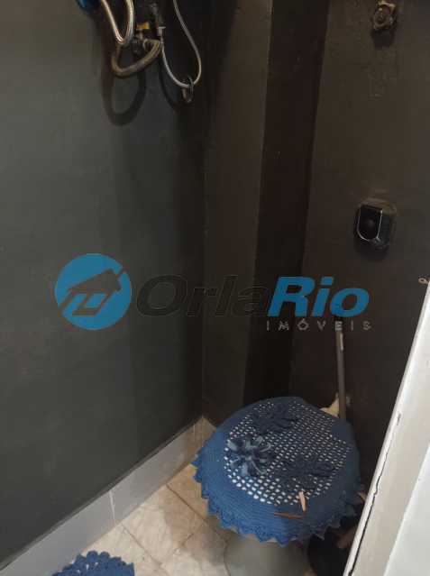 Conheça banheiro de serviços do imóvel - Apartamento à venda Rua Gustavo Sampaio, Leme, Rio de Janeiro - R$ 950.000 - OLAP20592 - 25 banheiro de serviços - 25