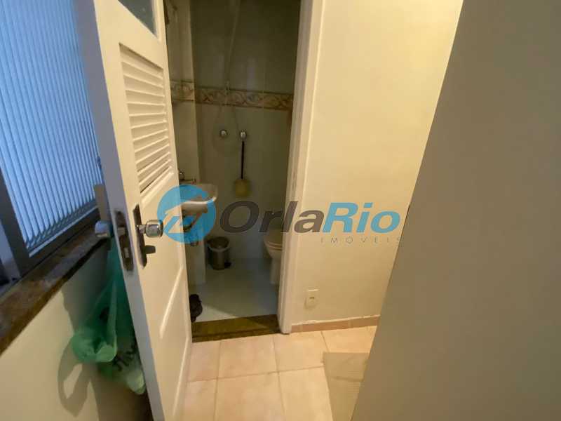 Conheça Banheiro dependência do imóvel - Apartamento à venda Rua Gustavo Sampaio, Leme, Rio de Janeiro - R$ 990.000 - OLAP20593 - 28 Banheiro dependência - 28