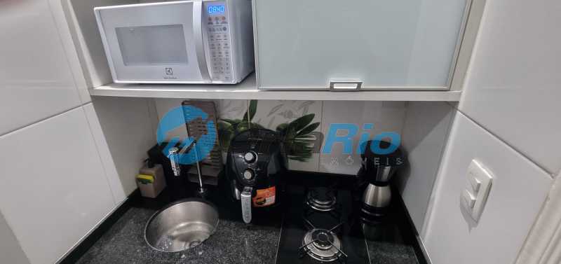 Conheça Cozinha do imóvel - Kitnet/Conjugado 30m² à venda Avenida Prado Júnior, Copacabana, Rio de Janeiro - R$ 570.000 - OLKI00189 - 14 Cozinha - 14