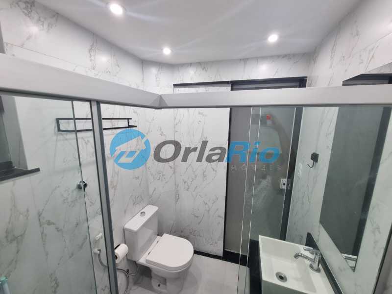 Conheça Banheiro do imóvel - Kitnet/Conjugado 30m² à venda Avenida Prado Júnior, Copacabana, Rio de Janeiro - R$ 570.000 - OLKI00189 - 8 Banheiro - 8