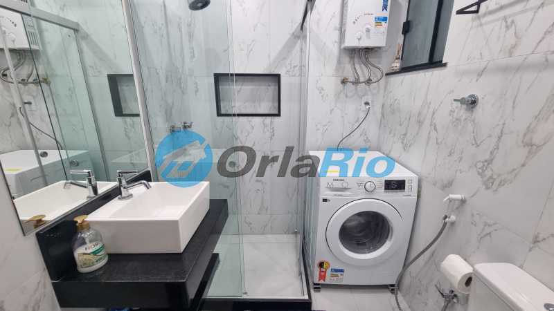 Conheça Banheiro do imóvel - Kitnet/Conjugado 30m² à venda Avenida Prado Júnior, Copacabana, Rio de Janeiro - R$ 570.000 - OLKI00189 - 10 Banheiro - 10