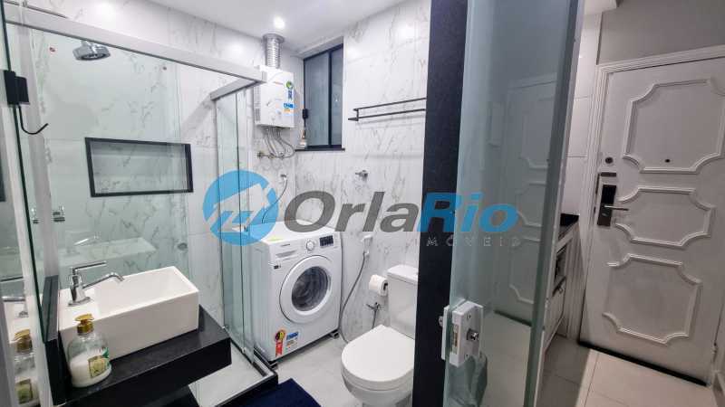 Conheça Banheiro do imóvel - Kitnet/Conjugado 30m² à venda Avenida Prado Júnior, Copacabana, Rio de Janeiro - R$ 570.000 - OLKI00189 - 11 Banheiro - 11