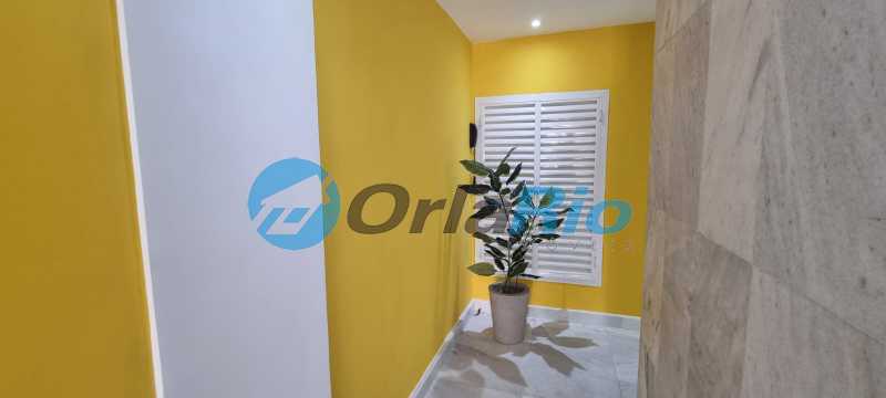 Conheça Portaria do imóvel - Kitnet/Conjugado 30m² à venda Avenida Prado Júnior, Copacabana, Rio de Janeiro - R$ 570.000 - OLKI00189 - 16 Portaria - 16