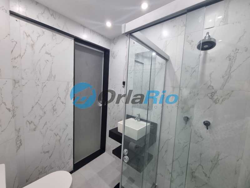 Conheça Banheiro do imóvel - Kitnet/Conjugado 30m² à venda Avenida Prado Júnior, Copacabana, Rio de Janeiro - R$ 570.000 - OLKI00189 - 9 Banheiro - 9