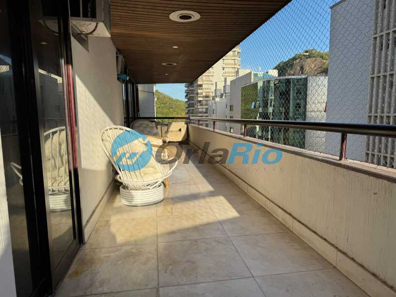 Conheça Varanda do imóvel - Apartamento à venda Rua Gustavo Sampaio, Leme, Rio de Janeiro - R$ 3.799.999 - OLAP40203 - 2 Varanda - 2
