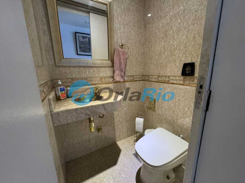 Conheça Lavabo do imóvel - Apartamento à venda Rua Gustavo Sampaio, Leme, Rio de Janeiro - R$ 3.799.999 - OLAP40203 - 9 Lavabo - 9