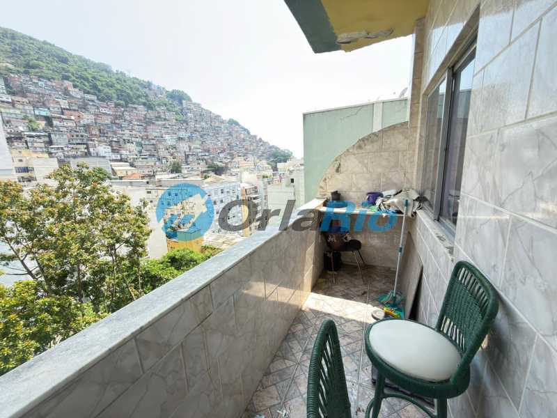 Conheça varanda do imóvel - Apartamento à venda Rua Saint Roman, Copacabana, Rio de Janeiro - R$ 400.000 - OLAP20624 - 11 varanda - 11