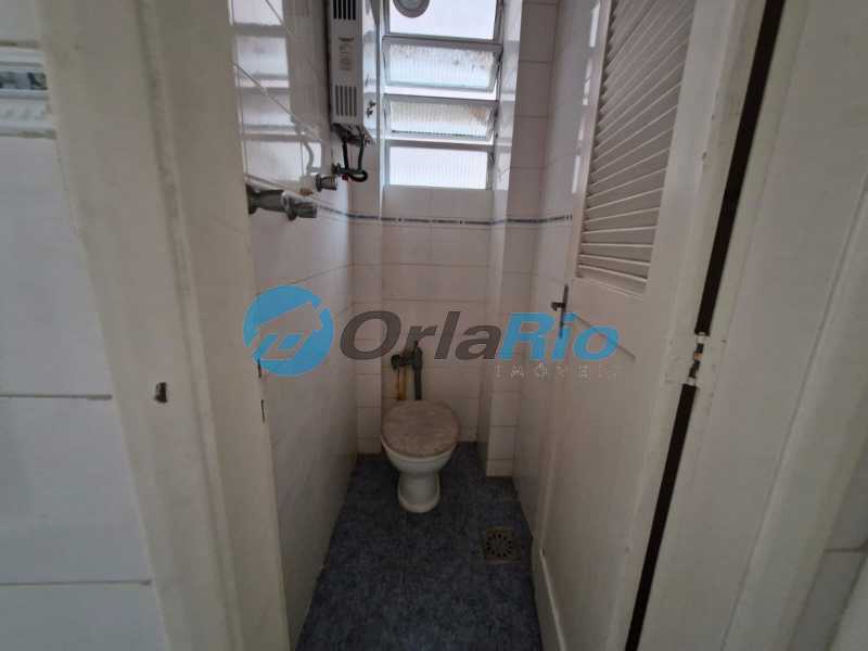 Conheça 27-banheiro dependência do imóvel - Apartamento à venda Rua General Ribeiro da Costa, Leme, Rio de Janeiro - R$ 1.400.000 - OLAP30909 - 27 27-banheiro dependência - 27