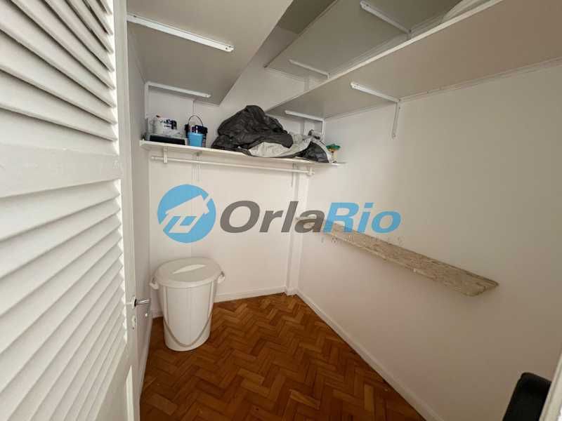 Conheça Quarto de serviço do imóvel - Apartamento à venda Rua Padre Antônio Vieira, Leme, Rio de Janeiro - R$ 1.480.000 - OLAP30911 - 21 Quarto de serviço - 21