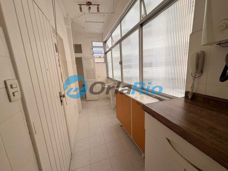 Conheça Área de serviço do imóvel - Apartamento à venda Rua Padre Antônio Vieira, Leme, Rio de Janeiro - R$ 1.480.000 - OLAP30911 - 19 Área de serviço - 19