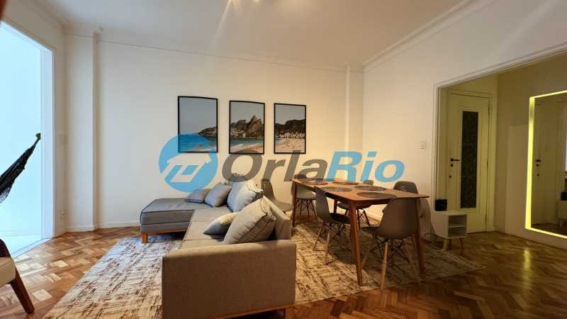 Conheça Sala do imóvel - Apartamento à venda Rua Padre Antônio Vieira, Leme, Rio de Janeiro - R$ 1.480.000 - OLAP30911 - 1 Sala - 1