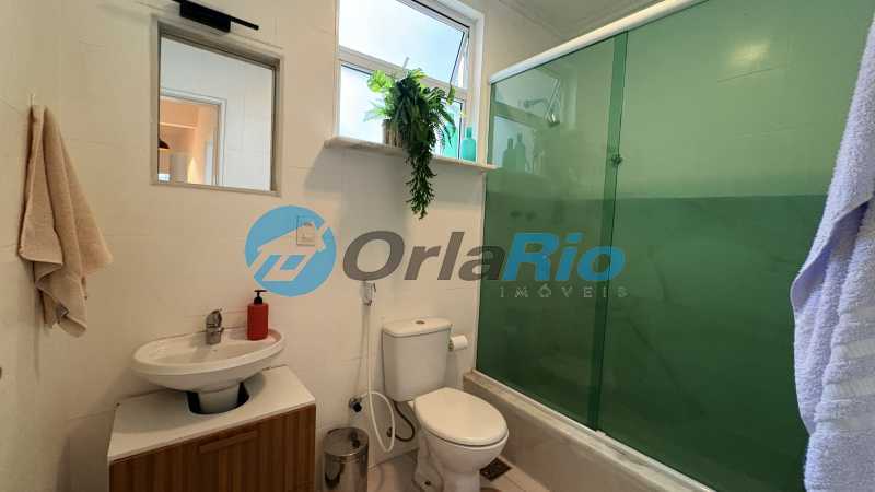 Conheça banheiro social do imóvel - Apartamento à venda Rua Padre Antônio Vieira, Leme, Rio de Janeiro - R$ 1.480.000 - OLAP30911 - 13 banheiro social - 13