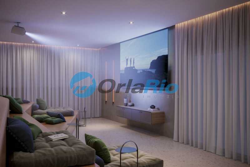 Conheça CINEMA do imóvel - Studio à venda Rua Francisco Otaviano, Ipanema, Rio de Janeiro - R$ 1.950.000 - OLST00010 - 14 CINEMA - 14